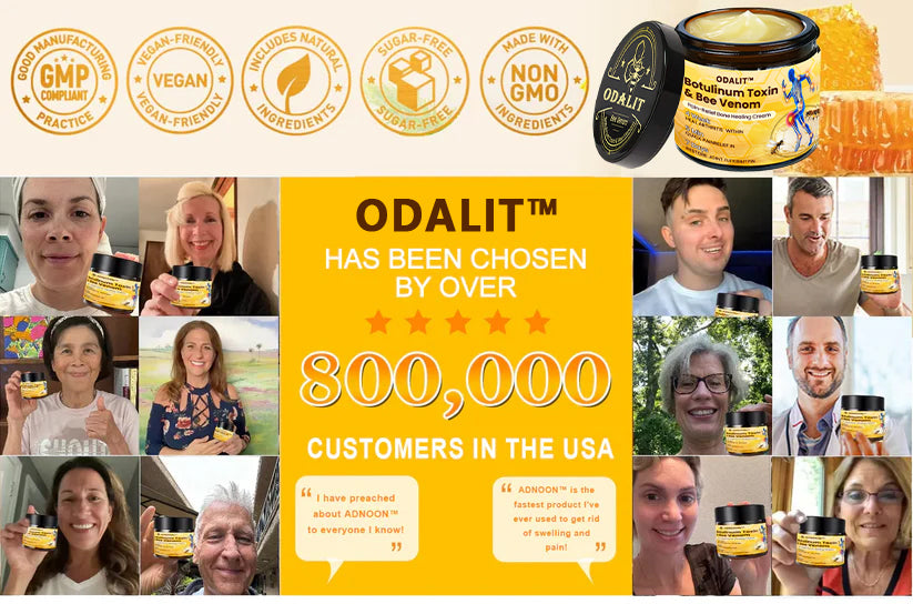 š„Time-Limited Offer - ODALIT⢠Botulinum Toxin & Bee Venom Pain-Relief Bone Healing Creamšš