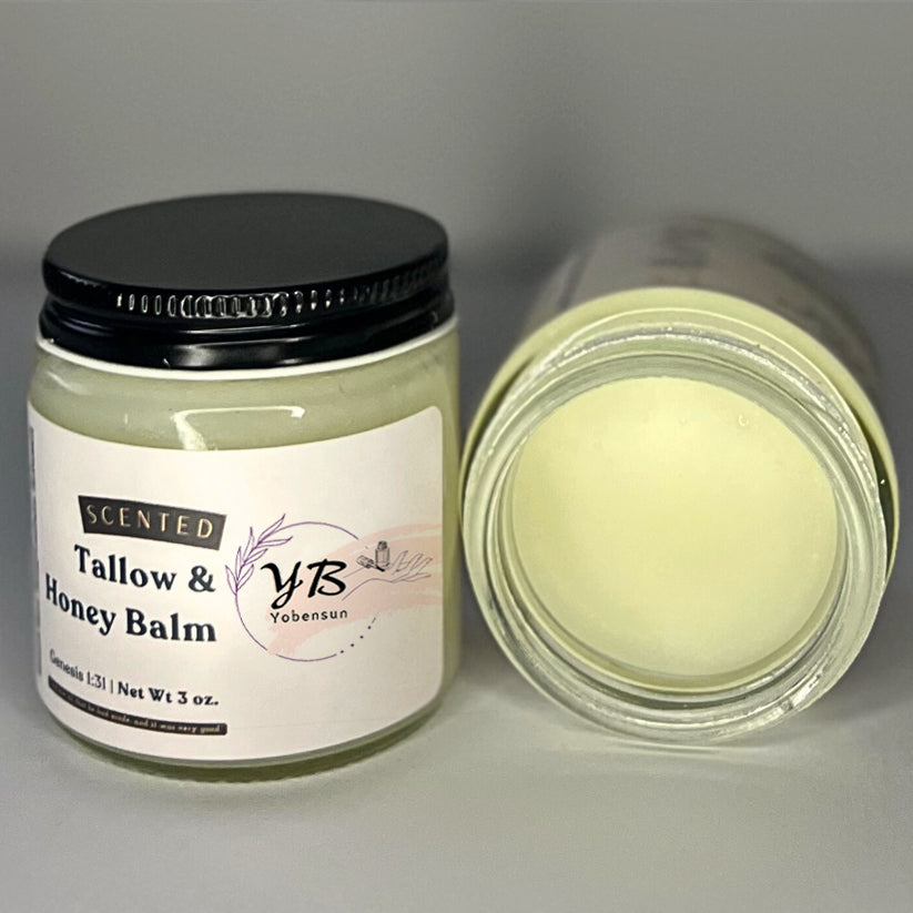 Magnesium Infused Tallow + Honey Balm