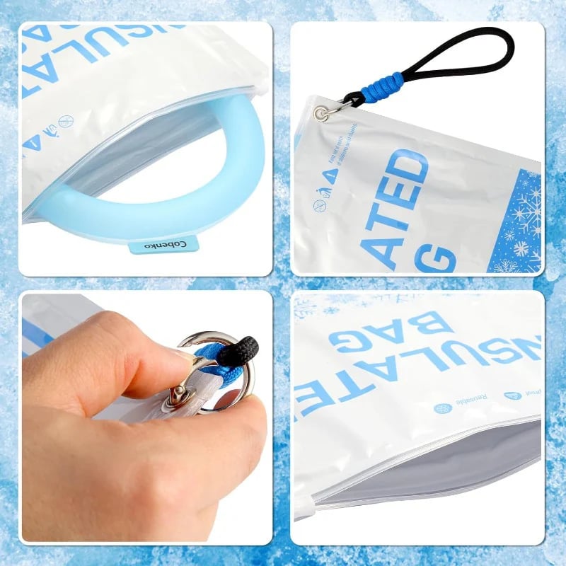 ❄️Reusable Cooling Neck Ring – Long-Lasting Sweat-Free Relief💧🔥