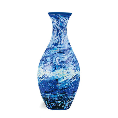 🎄Christmas DIY Magic! 3D Puzzle Vase – The Gift of Creativity & Beauty!