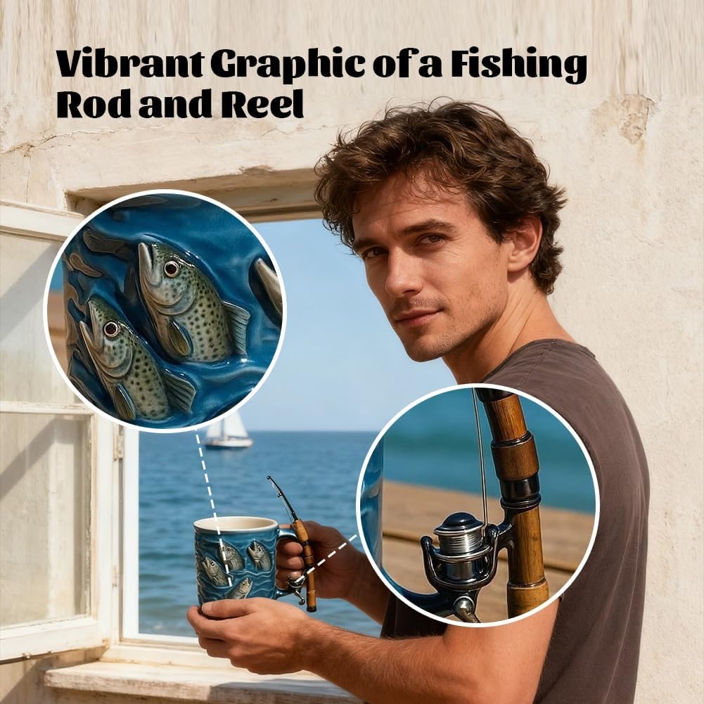 🔥Last Day 50% OFF - 🎣Fishing Mug