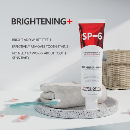 Genuine Authorization Probiotic Intense Brightening SP-6® Toothpaste