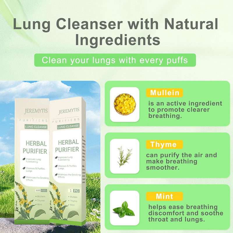 JEREMYTIS™ detoxifies the lungs 🌬️✨ and freshens breath 😌🌿