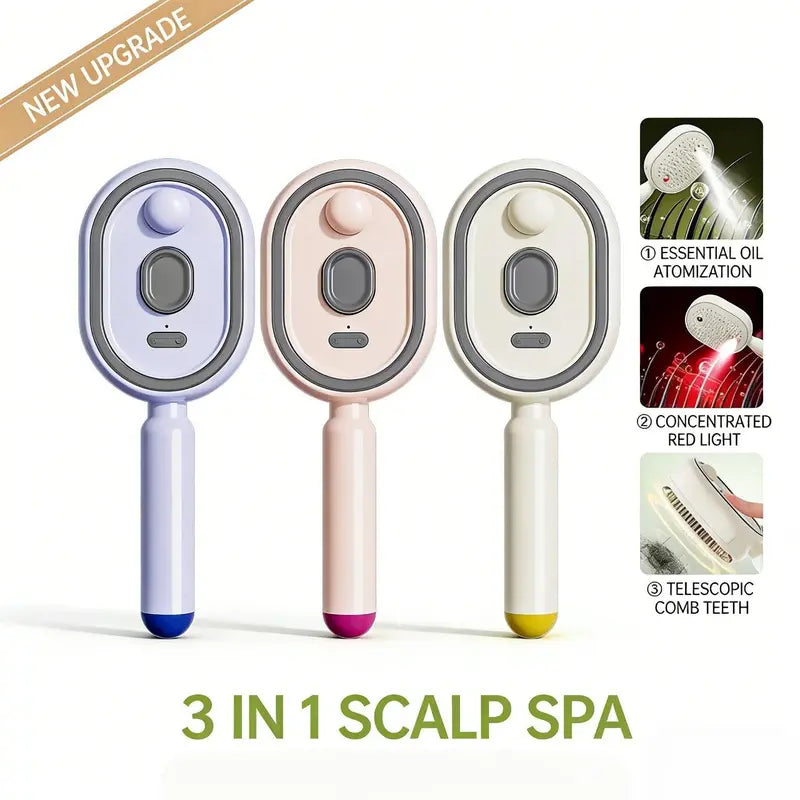 ✨The 3-in-1 Frizz-Free Nano-Mist Cushion Brush