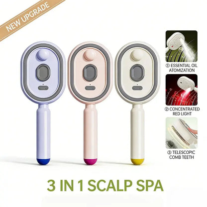 ✨The 3-in-1 Frizz-Free Nano-Mist Cushion Brush