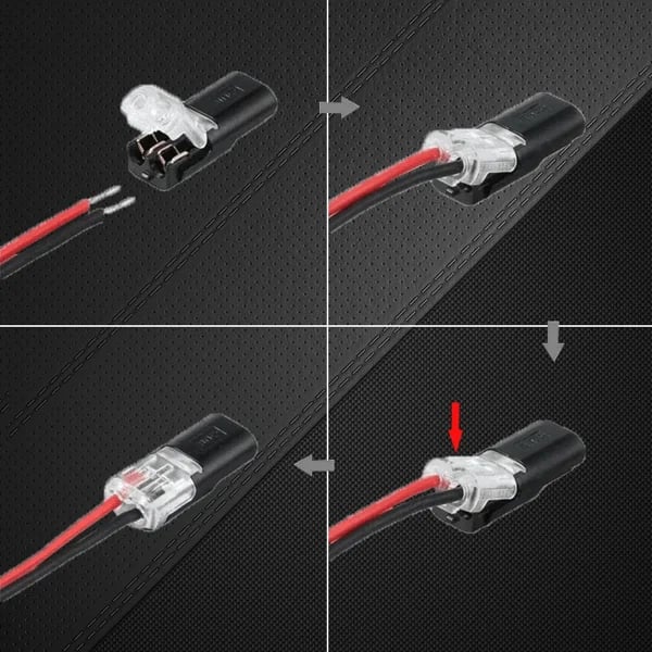 🔥Last Day 48% OFF🔥Double - Wire Plug-in Connector With Locking Buckle