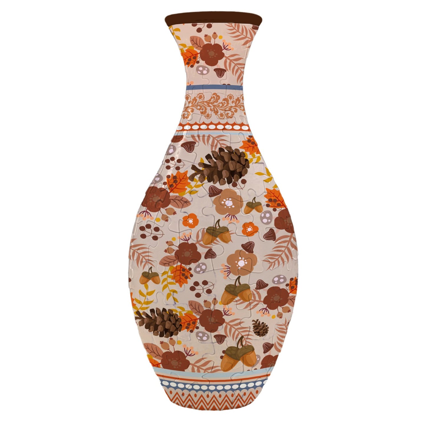 🎄Christmas DIY Magic! 3D Puzzle Vase – The Gift of Creativity & Beauty!