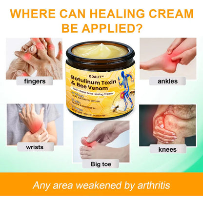 🔥Time-Limited Offer - ODALIT™ Botulinum Toxin & Bee Venom Pain-Relief Bone Healing Cream🐝💎