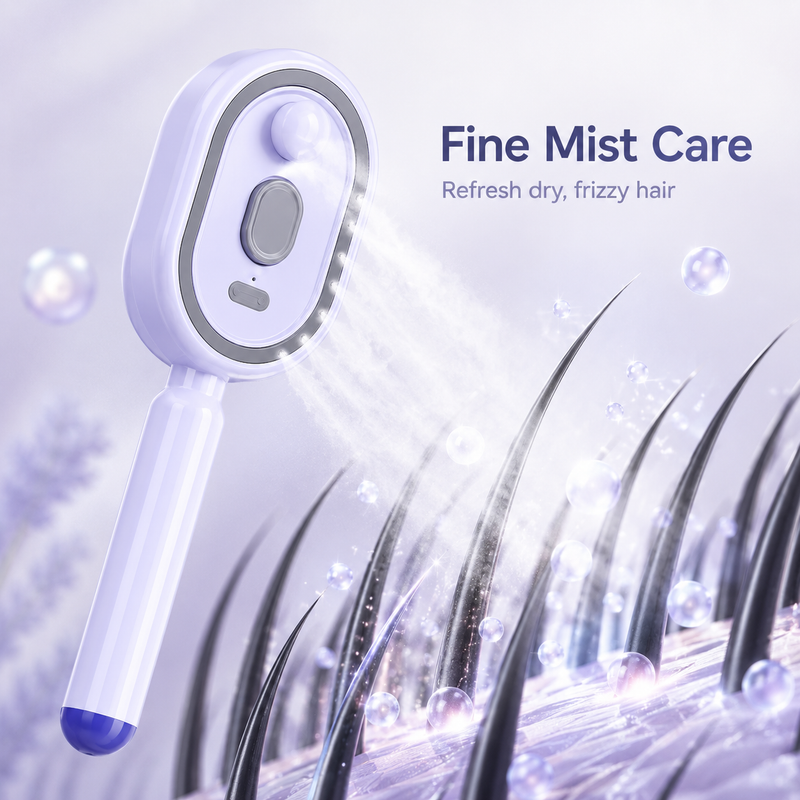 SilkGlide fine mist spray feature