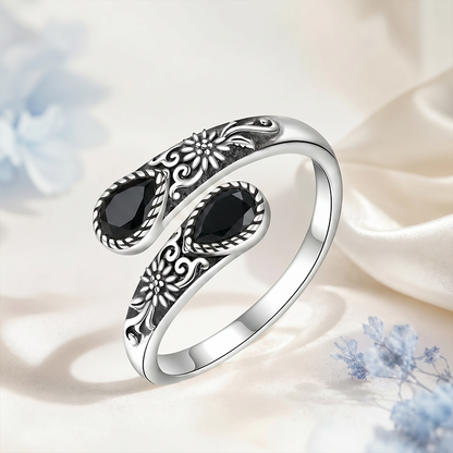 🎁BUY 1 GET 1 FREE 💖| 🌙Moonstone Bloom Ring