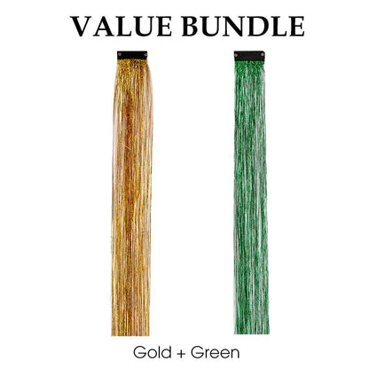 💈Sparkling Clip-in Hair Tinsel (3pcs)