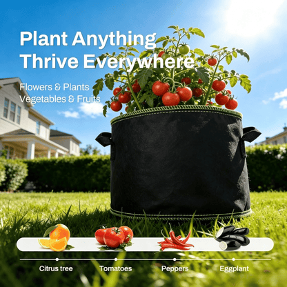 💥Buy 1 Get 1 FREE — Heavy-Duty Fabric Grow Bags🪴