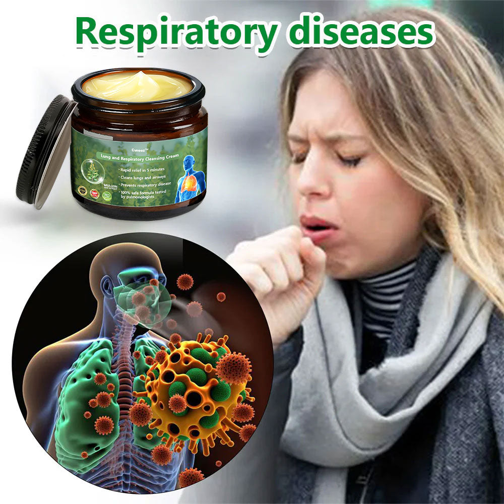 Official Store: Cvreoz™ 𝗠𝘂𝗹𝗹𝗲𝗶𝗻 𝗖𝗹𝗲𝗮𝗿 𝗟𝘂𝗻𝗴 𝗥𝗲𝗽𝗮𝗶𝗿 𝗖𝗿𝗲𝗮𝗺 - American Thoracic Society Endorsed to Support Lung Health👑