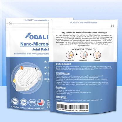 ✅Official Store：👩‍⚕️Recommended by AAOS🦾ODALIT™ Nano-microneedle joint patch