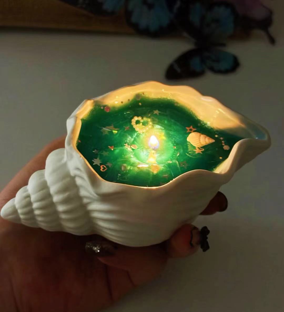 ✨2025 ✨New release -50% Starlit Ocean Seashell Aromatherapy Scented Candle