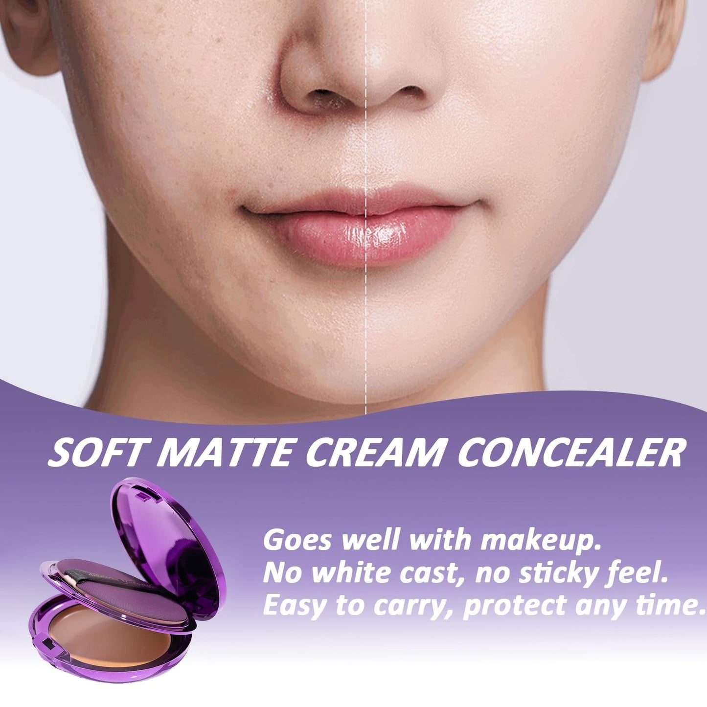🔥Soft Matte Cream Concealer