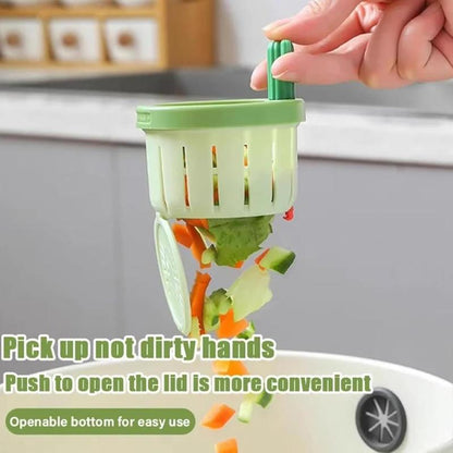 Stop Touching Soggy Sink Scraps –  One-Press Cactus Kitchen Sink Strainer