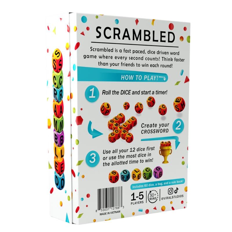 🔥Limited-Time Offer 49% OFF🔥 - Dice Word Building Game