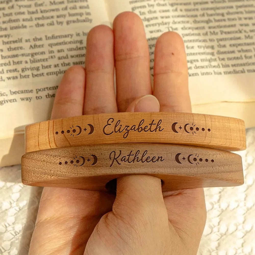 🎁Christmas Sale 49% OFF📚Book Lover - Wooden Page Holder