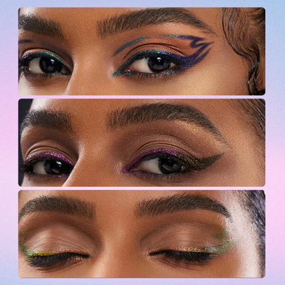 💜LAST DAY - BUY 1 GET 1 FREE💜Glitter Color Shifting Colorful VividLine Color Eyeliner